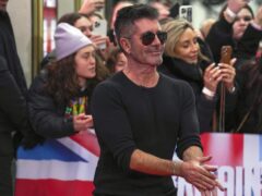 Judge Simon Cowell arrives for Britain’s Got Talent auditions held at The London Palladium, Soho, in London. Picture date: Thursday January 20, 2022.