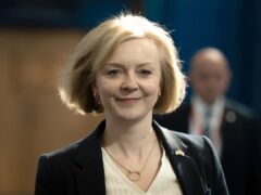 Prime Minister Liz Truss said she has to take a ‘responsible’ approach to the public finances, as she faces a fresh battle with Tory rebels over the level of benefits (Aaron Chown/PA)
