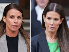 Coleen Rooney (left) and Rebekah Vardy during their High Court libel battle (PA)