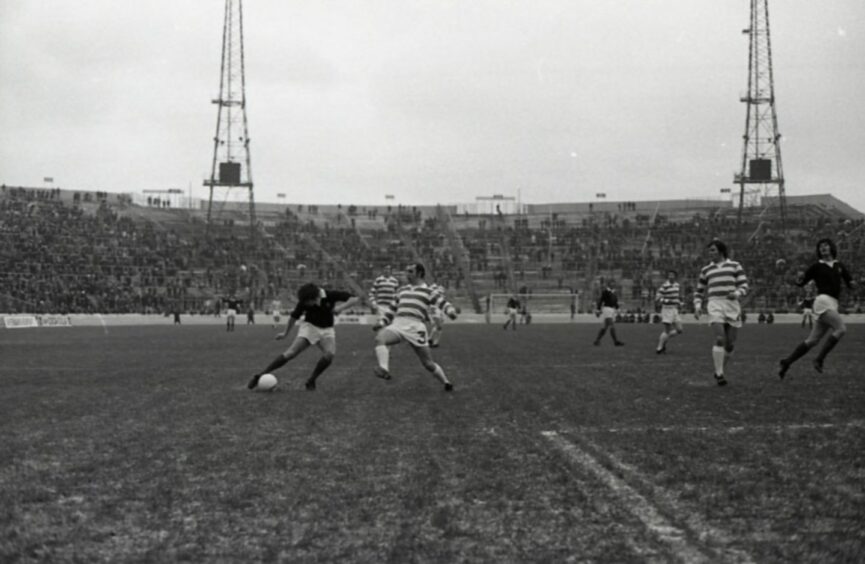 Dundee won the 1973 League Cup although under 30,000 fans were at Hampden