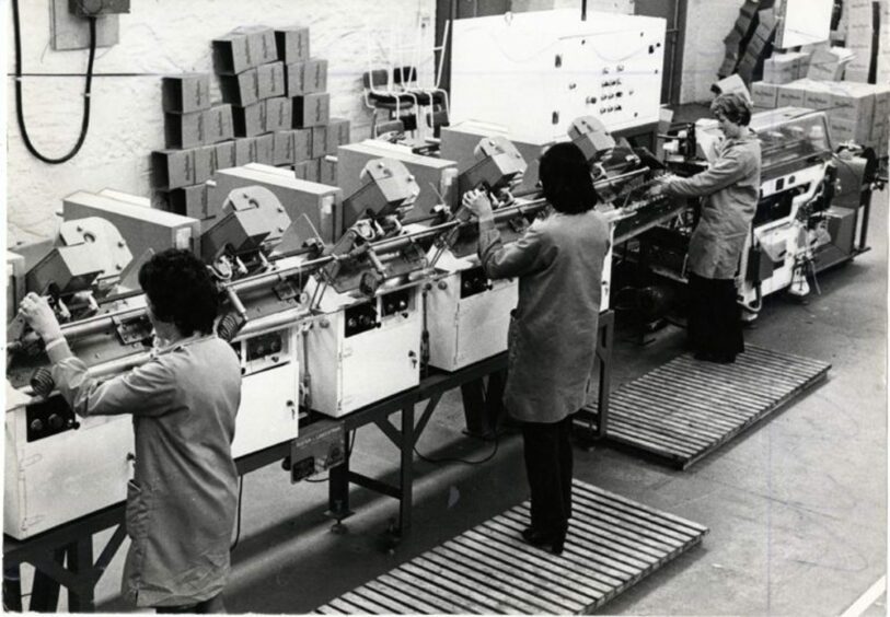 The original Stangate factory. April 24 1975.