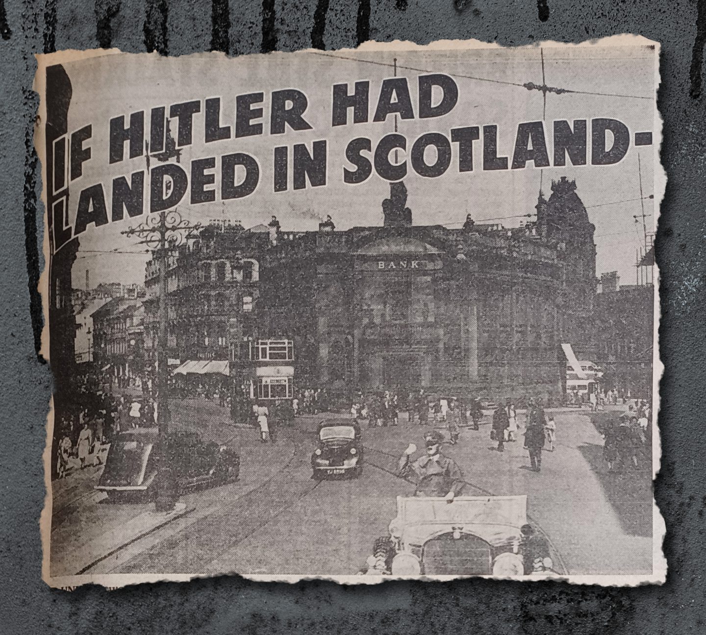 Papers across Scotland were preparing for Hitler's invasion. 