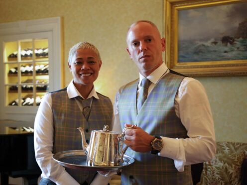 Rob Rinder is set to present the new series of Amazing Hotels: Life Beyond The Lobby alongside Monica Galetti (BBC Studios/Dunk Barnes/PA)