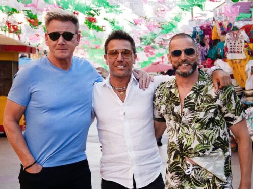 Gordon Ramsay heads to Spain with Gino D’Acampo and First Dates star Fred Sirieix (ITV/PA)