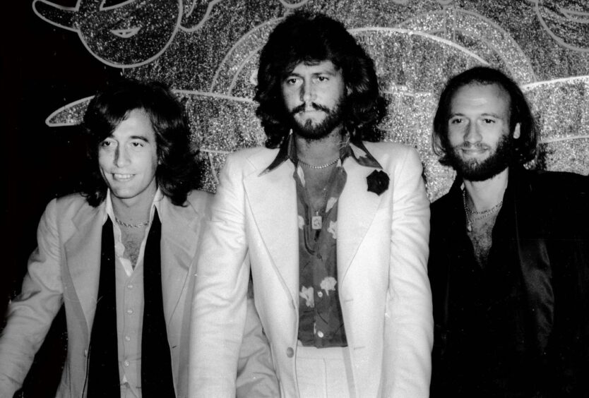 Robin, Barry and Maurice became the disco daddies in 1977. Image: Adam Scull/Shutterstock.