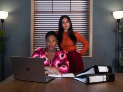 Coronation Street’s latest double act Alya (Sair Khan) and Dee-Dee (Channique Sterling-Brown) are set to join forces as legal hotshots (Danielle Baguley/ITV)