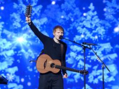 Ed Sheeran took top spot in the Christmas number ones chart (Jonathan Hordle/PA)