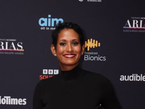 BBC Breakfast presenter Naga Munchetty, pictured, and Westlife singer Brian McFadden have been unveiled along with other celebrities to take on The Weakest Link (Ian West/PA)