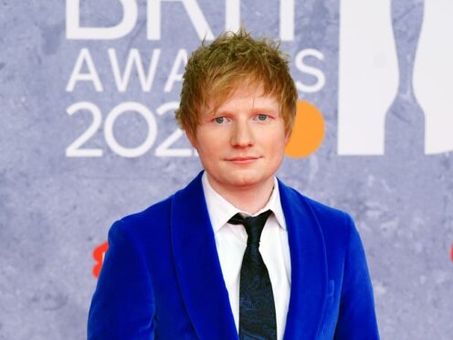 Ed Sheeran’s Equals became his fifth consecutive UK number one album (PA)