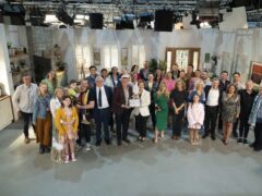 The Neighbours cast featured in the final scene of the Australian soap on Channel 5 in June (Ray Messner/Fremantle Australia/PA)