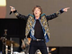 Mick Jagger of The Rolling Stones (Suzan Moore/PA)