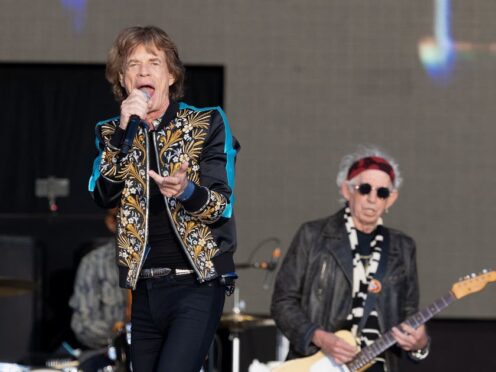 Mick Jagger and Keith Richards of The Rolling Stones (Suzan Moore/PA)