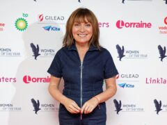 Lorraine Kelly, host of the ITV daytime show Lorraine (Ian West/PA)