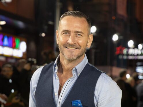 Will Mellor has said he was inspired to do Strictly after the death of his father (Suzan Moore/PA)