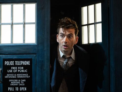 The Doctor (David Tennant) during Doctor Who – The Power of the Doctor (BBC/PA)
