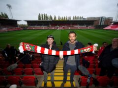 Wrexham co-chairmen and actors Rob McElhenney and Ryan Reynolds (Peter Byrne/PA)