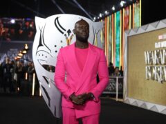 Stormzy attending the European premiere of Black Panther: Wakanda Forever (Suzan Moore/PA)