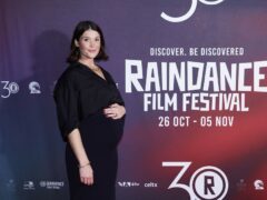 Gemma Arterton attends the 30th Raindance Film Festival awards ceremony at Middle Eight, London (Ian West/PA)
