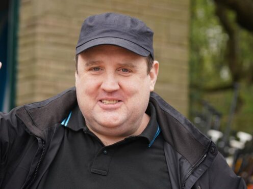Peter Kay has announced his return to stand-up comedy with his first live tour in 12 years (Peter Byrne/PA)