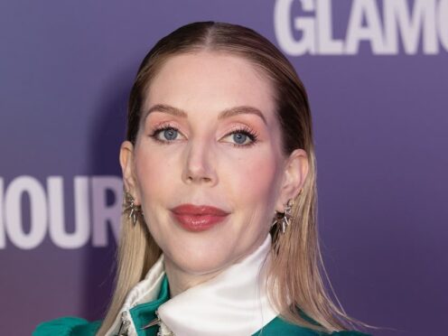 Katherine Ryan said she is looking at having a home birth with her third child as she gives birth ‘quickly’ (Suzan Moore/PA)