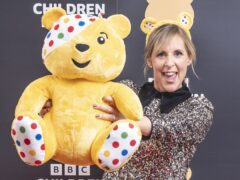 Mel Giedroyc at the BBC Children In Need telethon at BBC Studios in Salford (Danny Lawson/PA)