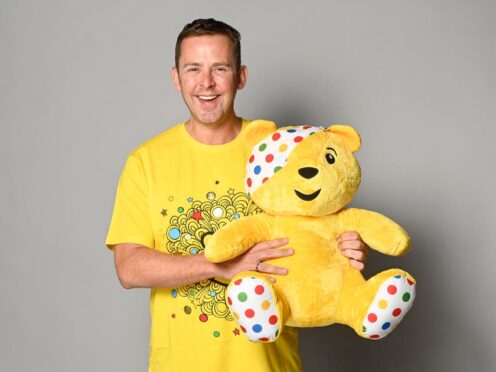 Radio 2 presenter Scott Mills is taking part in a 24-hour treadmill challenge for Children in Need (BBC/PA)