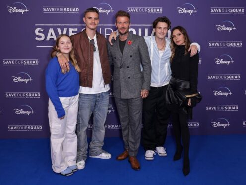 Victoria Beckham ‘couldn’t be prouder’ of husband ahead of new television series (Dave Benett/Disney+/PA)
