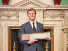 Dermot O’Leary photographed at The Mansion House in the City of London following his Freedom of the City of London ceremony (City of London Corporation/PA)