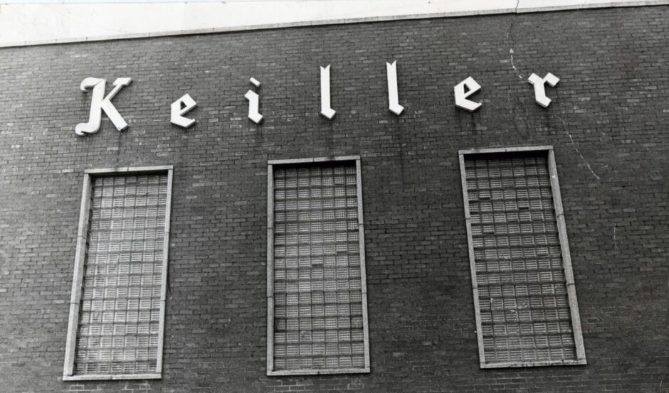 The Keiller building in 1980 before Derek Shaw arrived at the company. Image: DC Thomson.