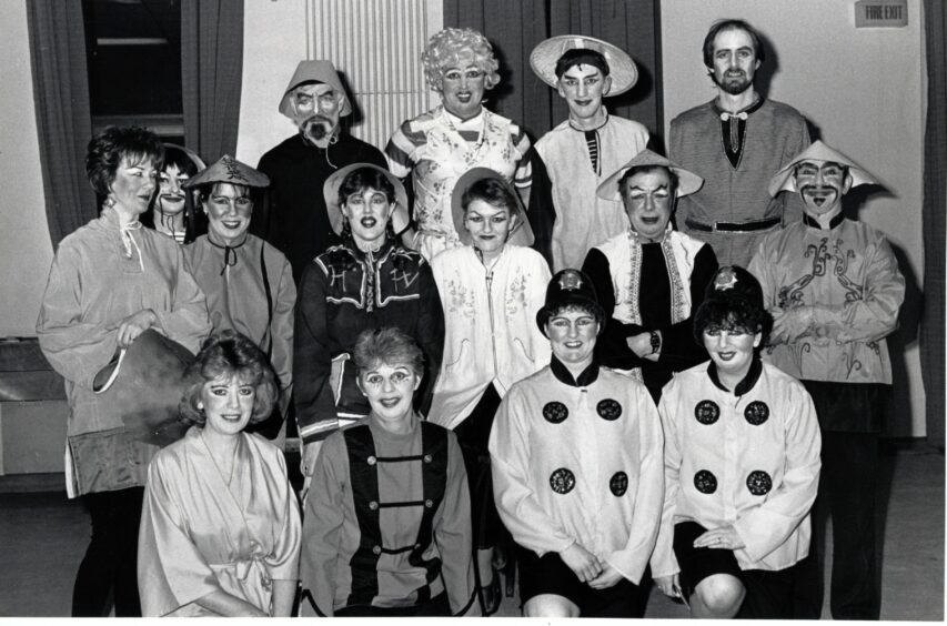 Teachers of St John's High in 1988. Image: DC Thomson.