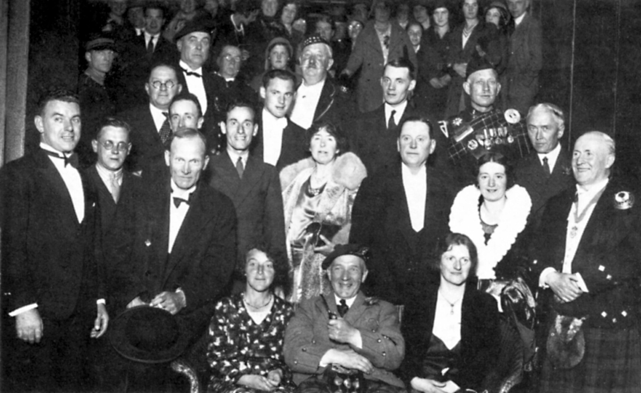 Golden Jubilee concert in Picture House on Arbroath High Street in 1932.