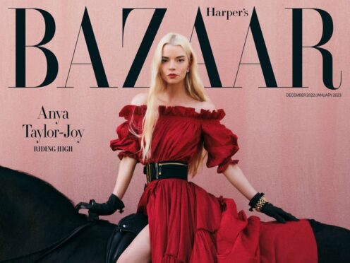 Anya Taylor-Joy describes making her voice heard as a female actor in Hollywood (Harper’s Bazaar UK/Georges Antoni/PA)