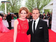 Jennie McAlpine and Alan Halsall, who play Fiz Stape and Tyrone Dobbs on Coronation Street (Ian West/PA)