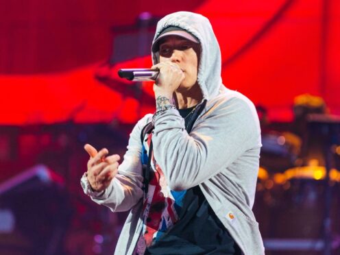 Eminem has beaten Taylor Swift to become the UK’s most popular music video of 2022 on video platform Vevo (Jeremy Deputat/PA)