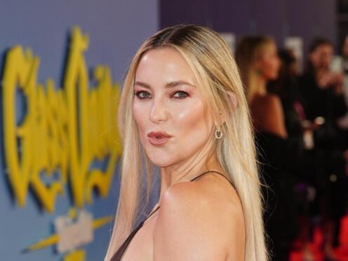 Kate Hudson stars in Glass Onion: A Knives Out Mystery (Ian West/PA)