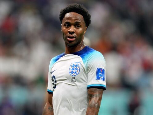 Raheem Sterling returned home from Qatar following a break-in at his home (Martin Rickett/PA)