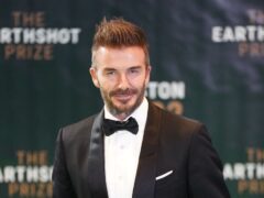 David Beckham ‘catches up’ with former Brazilian footballer Ronaldo in Qatar (Kirsty O’Connor/PA)