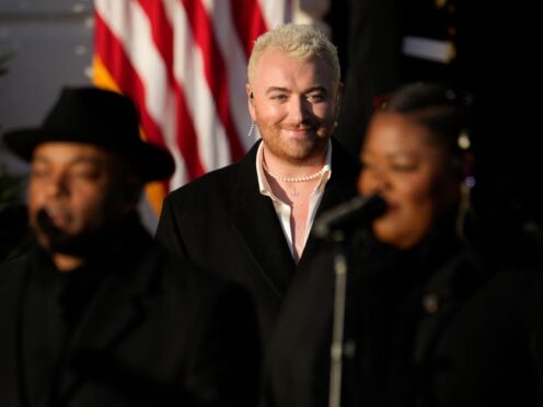 Sam Smith says White House performance was ‘a true honour’ (Andrew Harnik/AP)