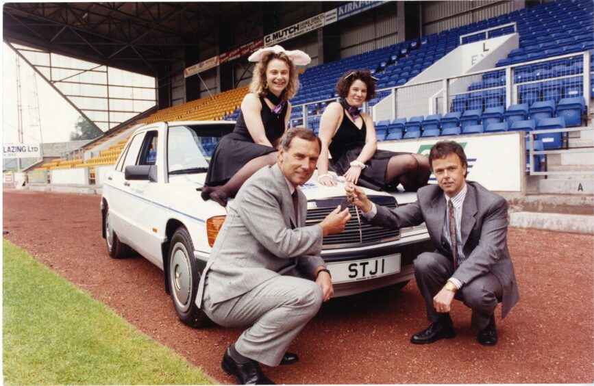 Alex Totten knew the key to success during his time in the McDiarmid Park driving seat. Image: DC Thomson.