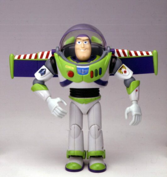 Buzz Lightyear was the toy that got parents travelling for miles to get one back in 1996. Image: PA.