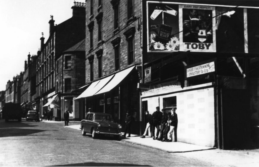 Cabrelli's chippy was a part of the Cabrelli family's fish and chip empire in Dundee until their final shop closed in 1973. Image: University of Dundee.