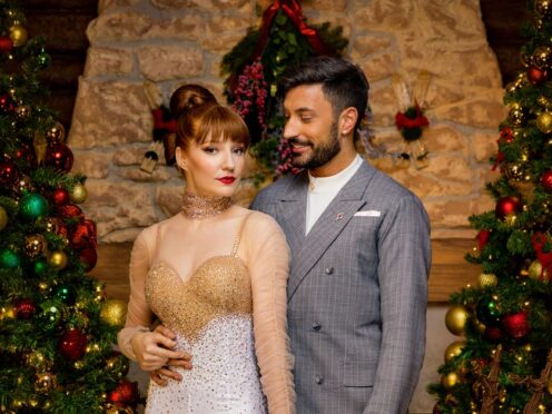 Nicola Roberts has been partnered with Giovanni Pernice for this year’s Strictly Come Dancing Christmas Special (BBC/Guy Levy/PA)