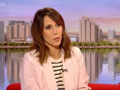 Alex Jones on BBC Breakfast speaking about her new documentary series looking at fertility (BBC Breakfast)