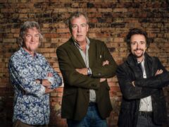 James May, Jeremy Clarkson and Richard Hammond (Amazon Prime Video/PA)
