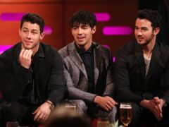 Nick Jonas, Joe Jonas, and Kevin Jonas of the Jonas Brothers (Isabel Infantes/PA)