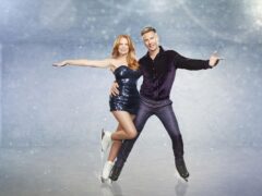 Patsy Palmer and Matt Evers, one of the contestants on this year’s ITV1’s Dancing On Ice (Matt Frost/ITV/PA)