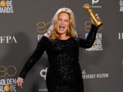 Jennifer Coolidge has won the Golden Globe Award for best performance by an actress in a supporting role in a limited series, anthology series or motion picture made for television for The White Lotus (Chris Pizzello/Invision/AP)
