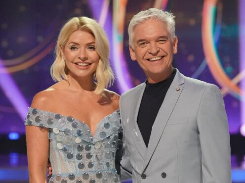 Holly Willoughby and Phillip Schofield return to host Dancing On Ice 2023 (Jonathan Brady/PA)