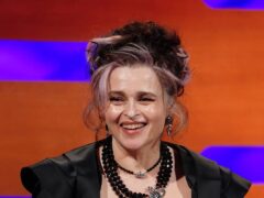 Helena Bonham Carter during the filming for the Graham Norton Show (Ian West/PA)