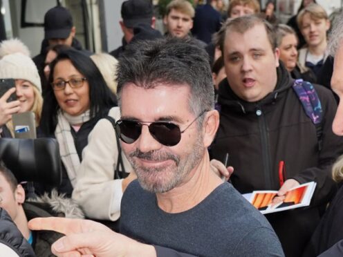 Judge Simon Cowell arrives for the Britain’s Got Talent auditions (PA)